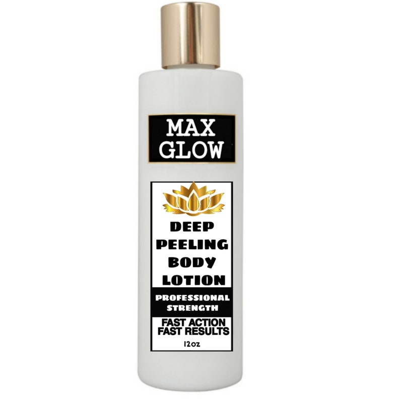 Deep Peeling Body Lotion Strong Lightening Lotion Flawless Etsy