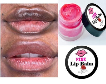 Pink Lips, Intensive Lippen Aufhellendes Balsam, Smoker Lippen Balsam, Rissige Lippen, Verfärbungen Lippen