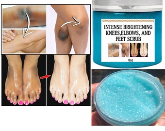 INTENSE BRIGHTENING, Feet, Knee, Elbows Scrub, Very Effective,  It works