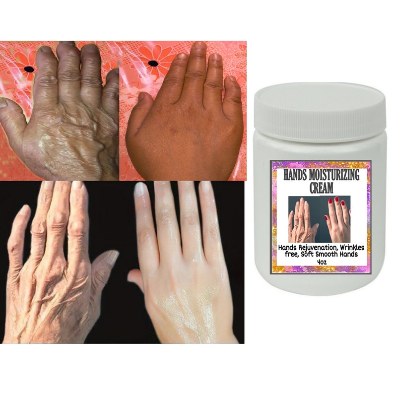 Hand Moisturizer Cream Wrinkled Hand Cream Hands Anti Aging Etsy