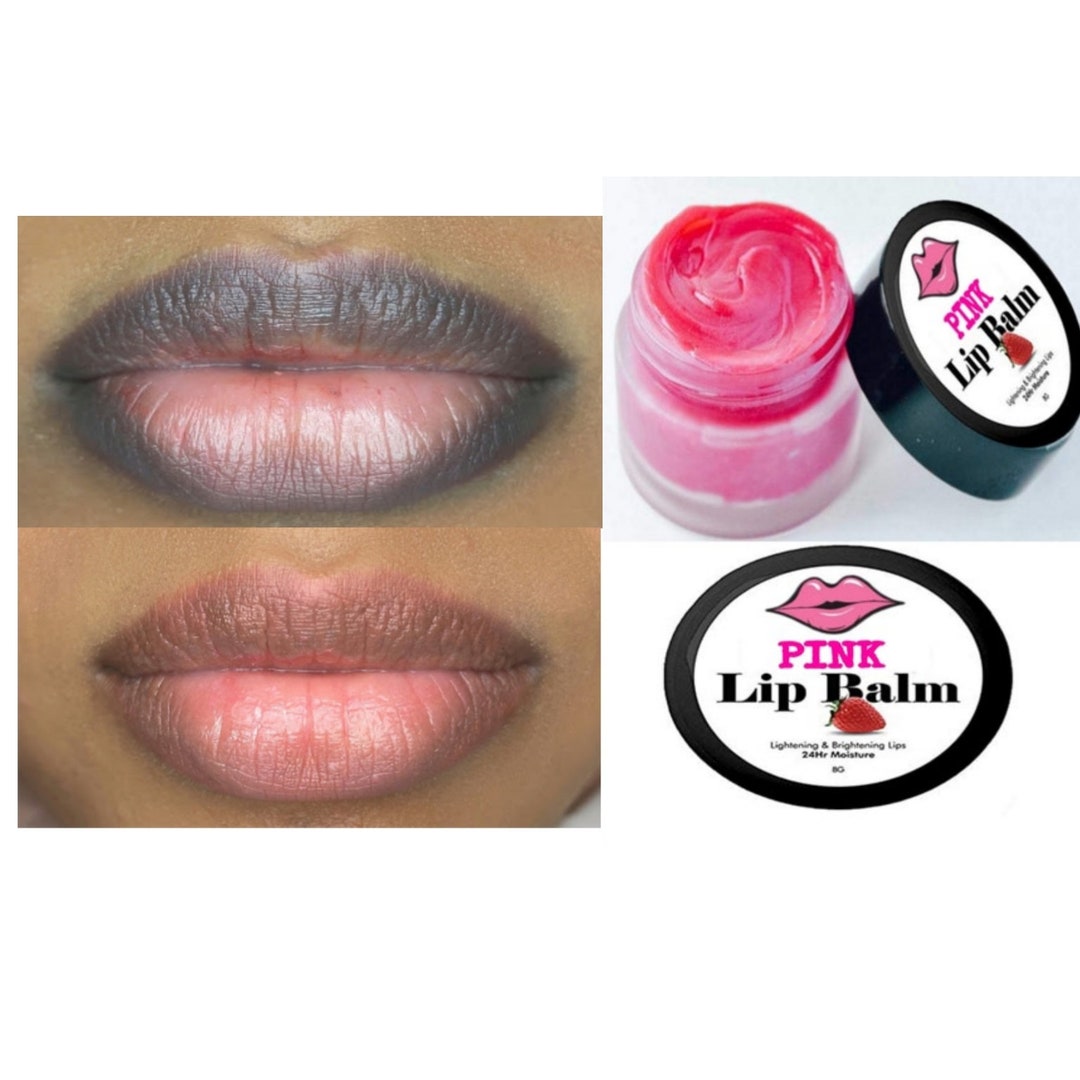 Pink Lips Lips Lightening Balm Smoker Lips Balm Chapped Etsy