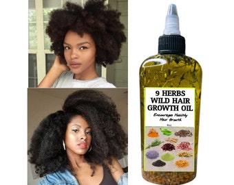 Chebe Hair Growth Oil, 9 Herbs Concentrated Hair Oil, Fast Hair Growth Oil, Long Hair Oil, Thick Hair Oil, Hair Growth Oil