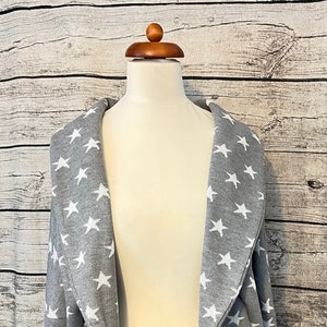 Jacket Cardigan Bolero Traditional - Star Grey/White Size 38/40 *NEW*