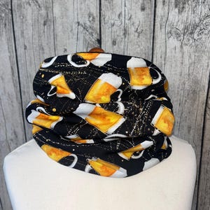 Loophalsduk, fleece, gosig halsduk - ölmugg, mugg *NYHET*