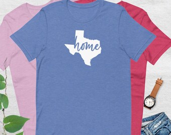 Texas Home Shirt, Texas Native, Clothing, Men's and Women's, Native Pride
