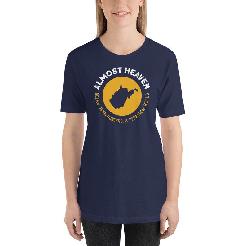 West Virginia Tshirt, Almost Heaven, West Virginia, Beers, Mountaineers