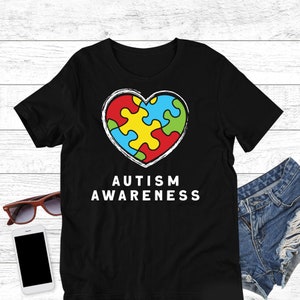 Autism Awareness Shirt, Autism Support Shirt,  Autism Tshirt, Autism Puzzle Shirt