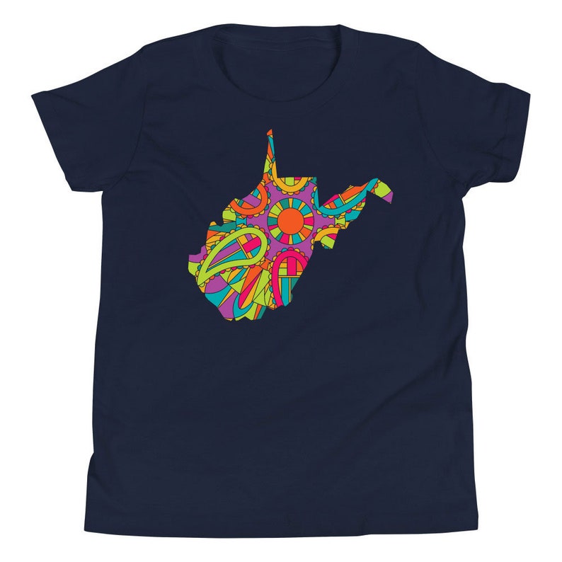 West Virginia Tshirt, West Virginia Native Gift, West Virginia Outline