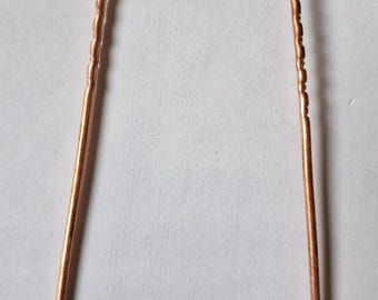 Limpiador/raspador de lengua ayurvédico de cobre 100% hecho a mano - Elija su cantidad