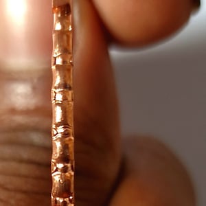 100% handmade adjustable copper bracelet for children