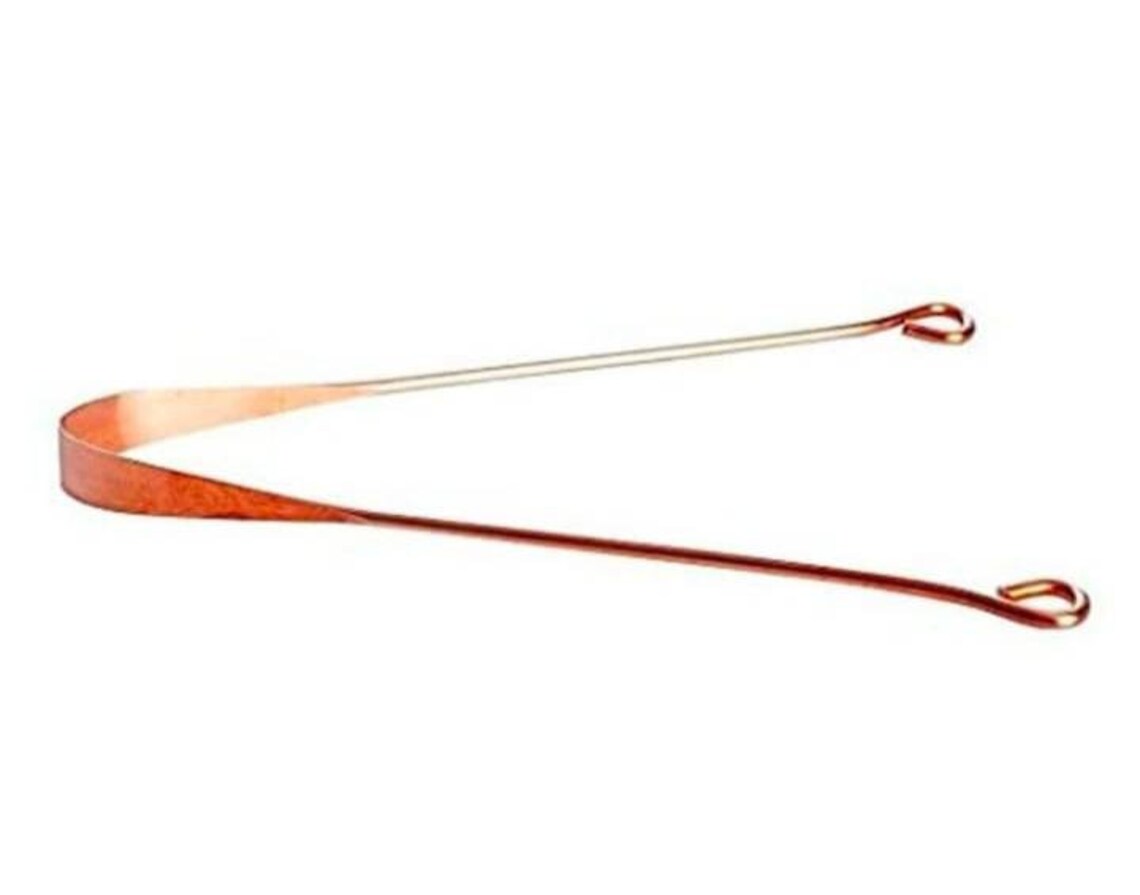 100 Copper Ayurvedic Tongue Cleaner / Scraper Choose Your Etsy UK