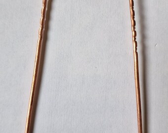 100% copper ayurvedic Tongue cleaner / scraper - Choose your quantity