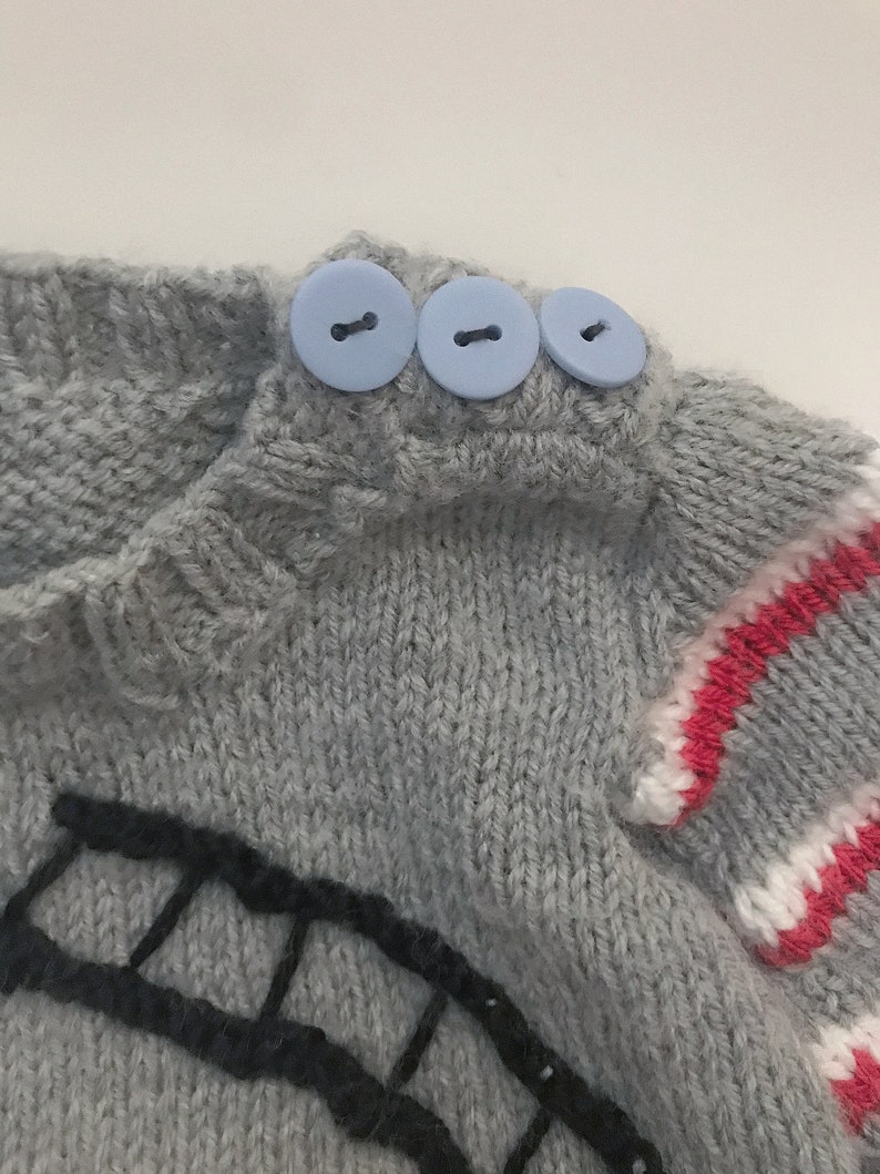 Fire Truck Sweater