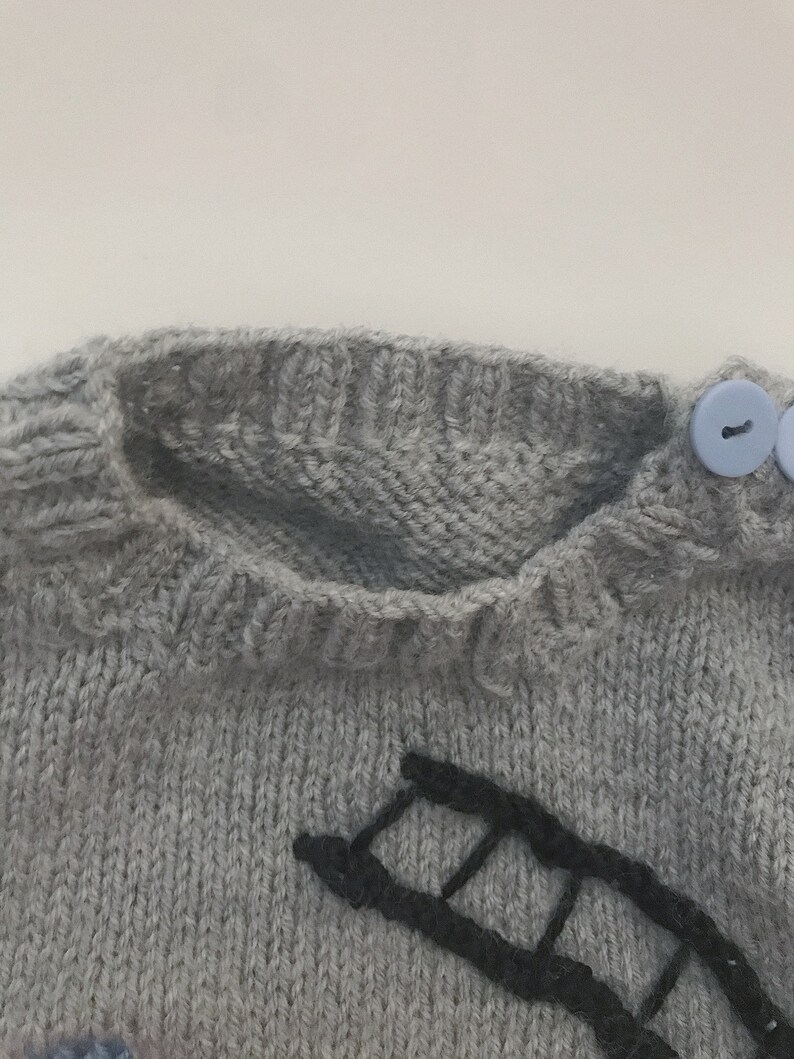 Fire Truck Sweater