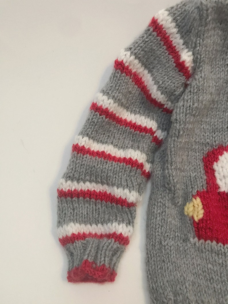 Fire Truck Sweater