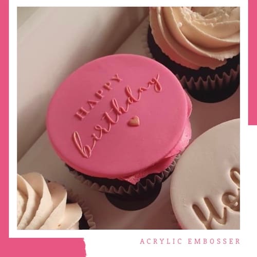 Sixty Birthday Cookie Biscuit Embosser Stamp Fondant Cake Etsy