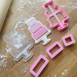 3 Tier Cake Embosser & Cutters