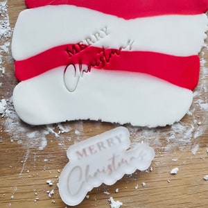 Christmas - Acrylic Push Stamp