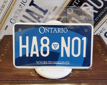 Custom 3D Printed Aluminum Motorcycle License Plate (4x7 Inches)