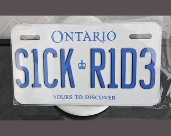 Personalized 3D Aluminum License Plate – Custom Car, Truck & Motorcycle Plate