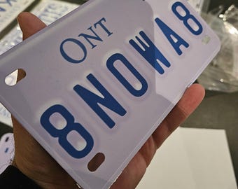 Custom 3D Printed Aluminum Motorcycle License Plate – Replica 4x7 Inches