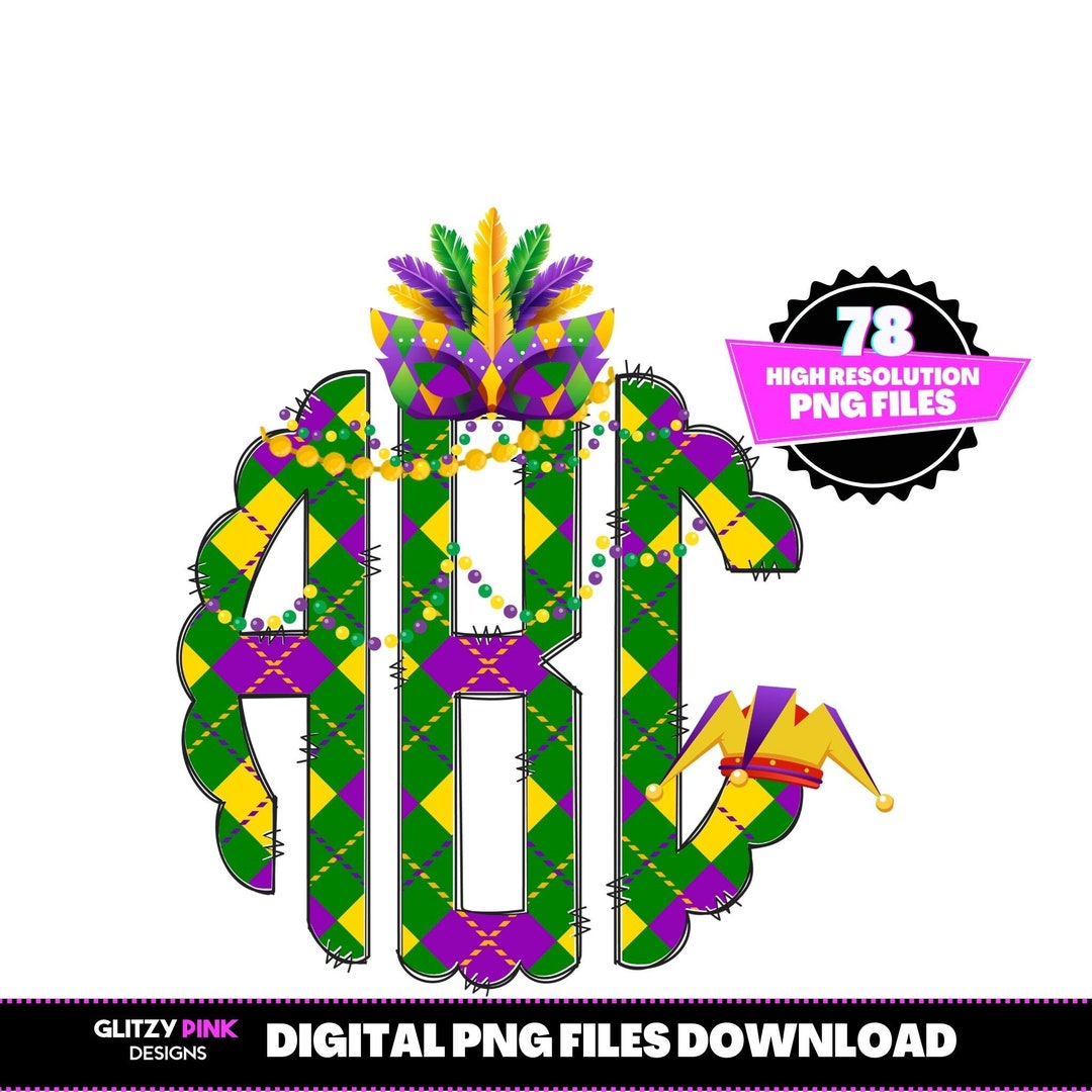 mardi gras fonts adobe