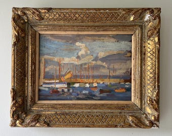 Howard Gailey, Oil on Board. - Etsy