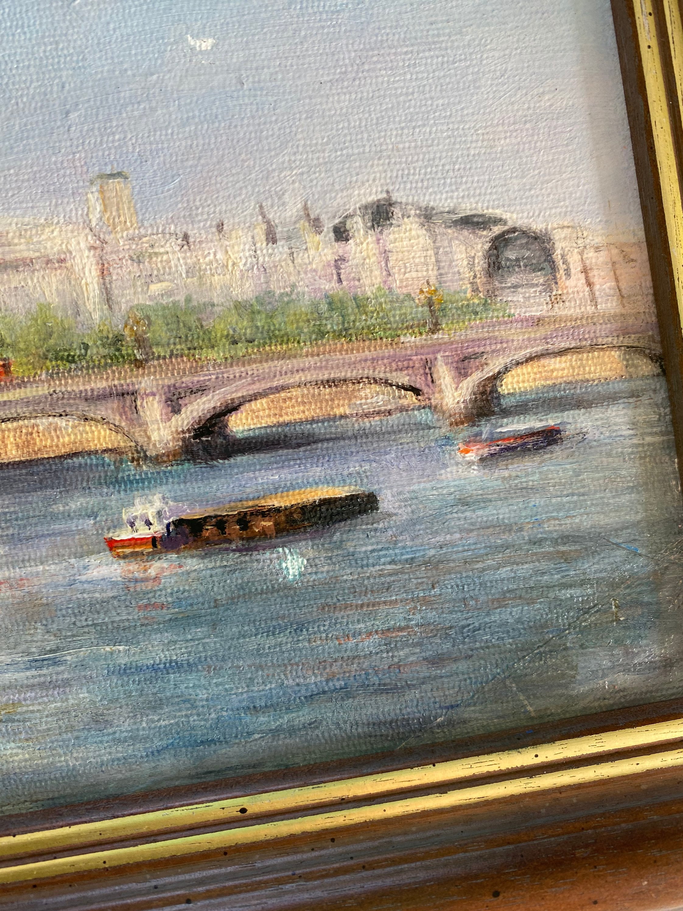 London vintage oil painting retro landscape impressionist Etsy