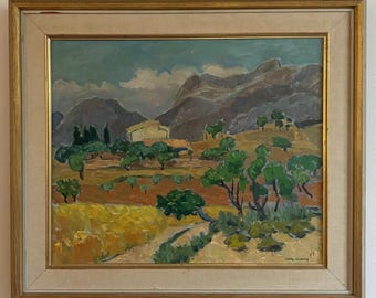 Vintage French Still Life Bertrand Py (1895-1973) Vintage
