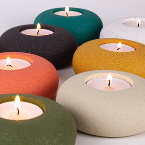 Pebble Tealight Holders