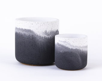 Charcoal Fade Pot, various sizes available