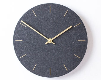 Clock, Charcoal, Various Sizes