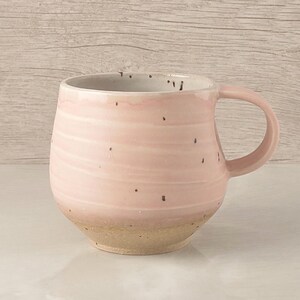 Handmade Mugs With Handle - PinkMatte