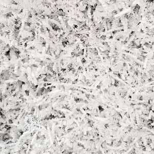 Easter Basket 2 oz Bag CLEAR Metallic Iridescent SHRED 1.5MM Gift Box Filler
