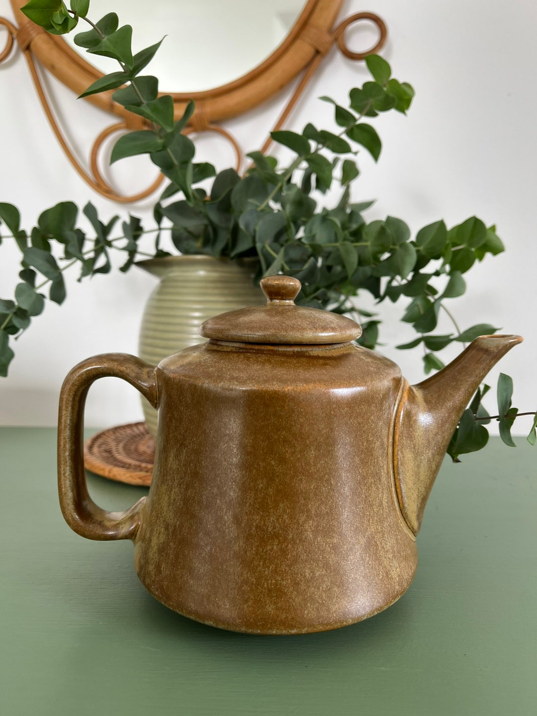 Vintage TEMUKA STONEWARE New Zealand Small Teapot Etsy Australia