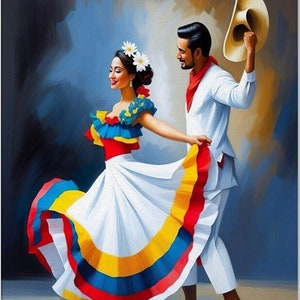 Vestido de cumbia colombiana clearance