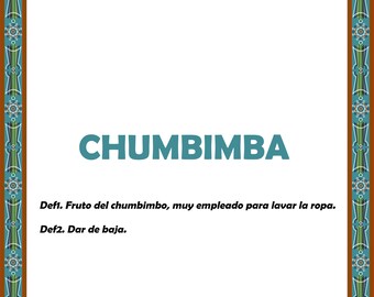 Discover the meaning of Chumbimba, The Iconic Colombian Word Defined, Design inspired in chivas buses - Canvas