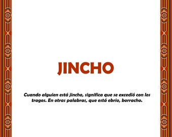 Discover the meaning of Jincho, The Iconic Colombian Word Defined, Design inspired in chivas buses - Canvas