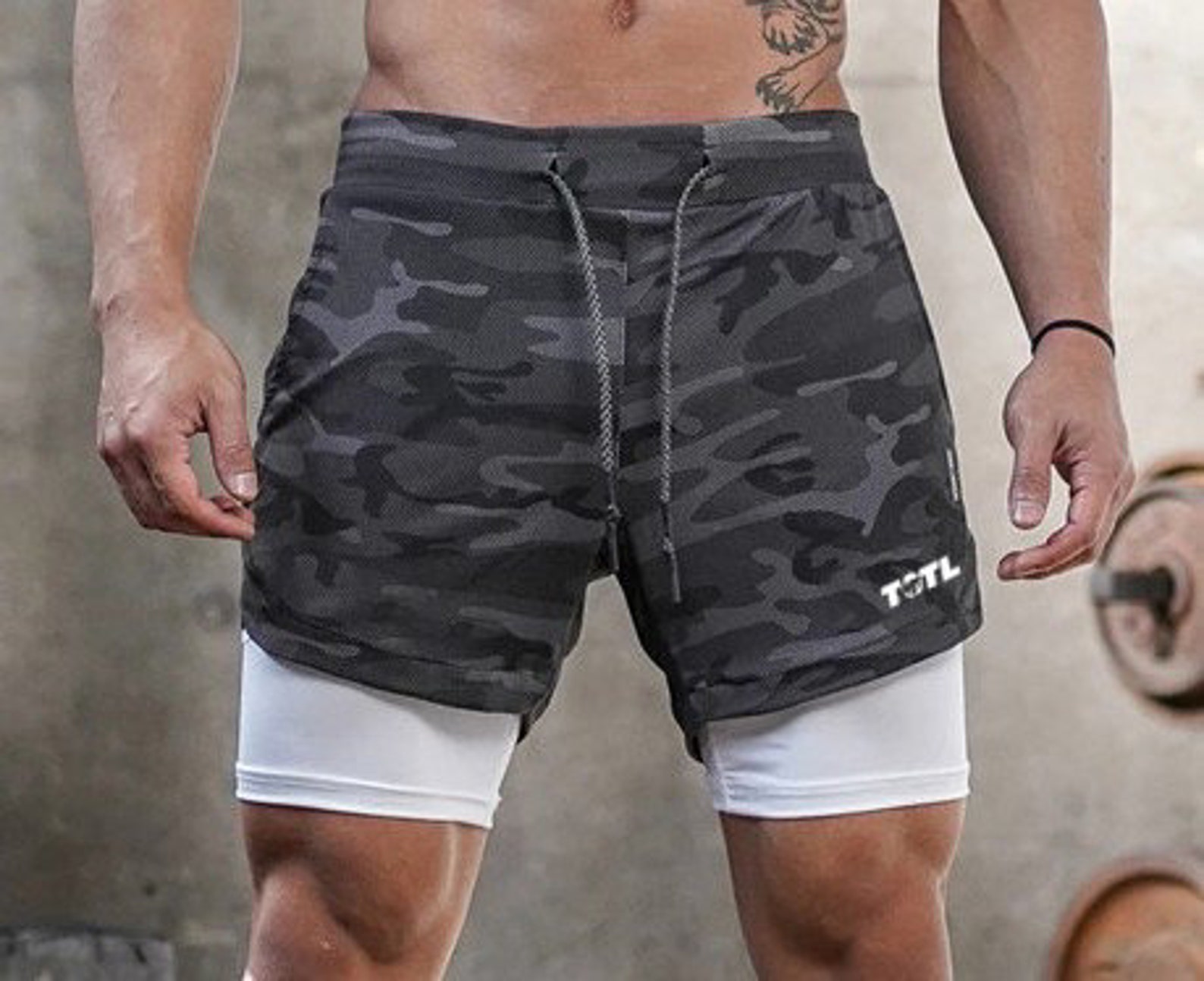Mens Shorts Built in Compression Etsy UK