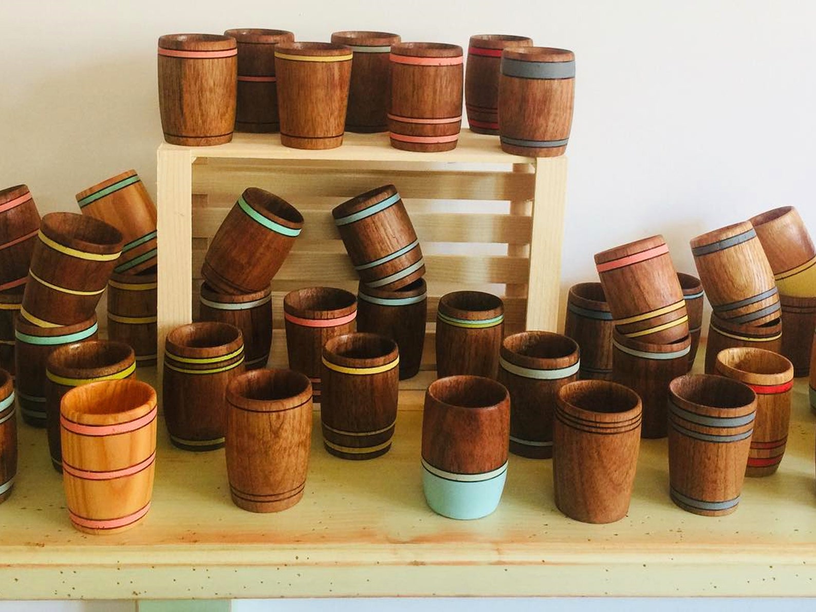 WOOD SHOT GLASS Custom Whiskey Glass Tequila Shot Stylish Etsy