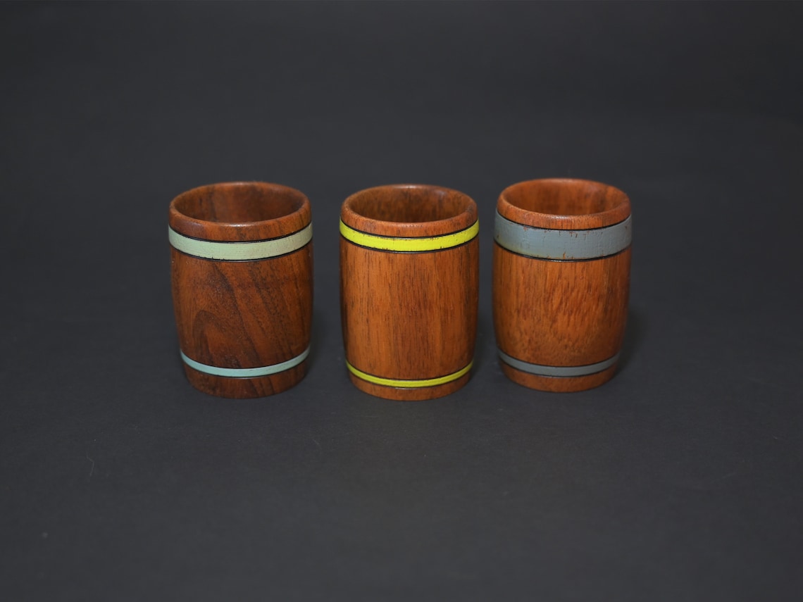 WOOD SHOT GLASS Custom Whiskey Glass Tequila Shot Stylish Etsy