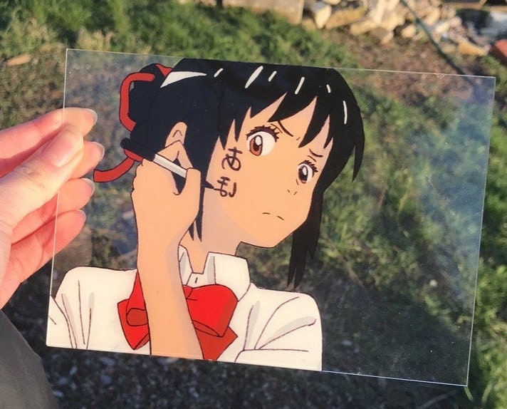Custom Anime painting on acrylic sheet Etsy