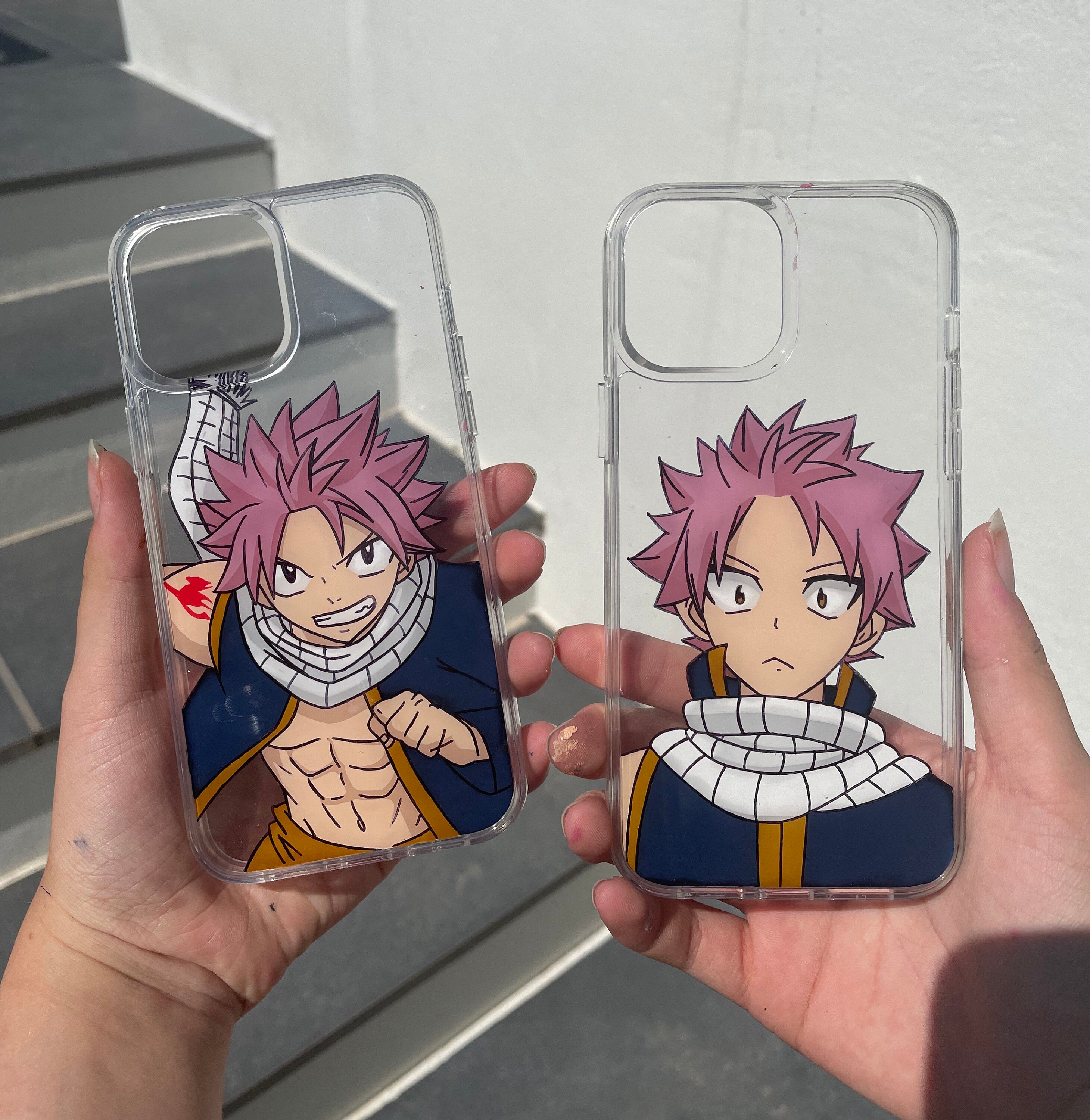 Custom painting on a clear phone case please read Etsy