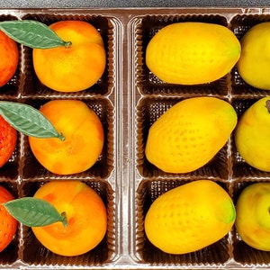Handmade Traditional Marzipan All Natural, Vegan, Gluten-Free. Select number of pieces inside listing.