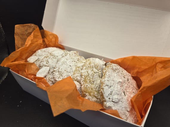 Handmade to Order Gluten-Free Marzipan Cookies