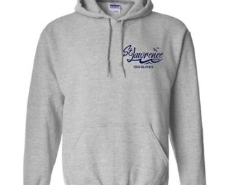 St Lawrence River 1000 Islands, light weight, unisex hoodie