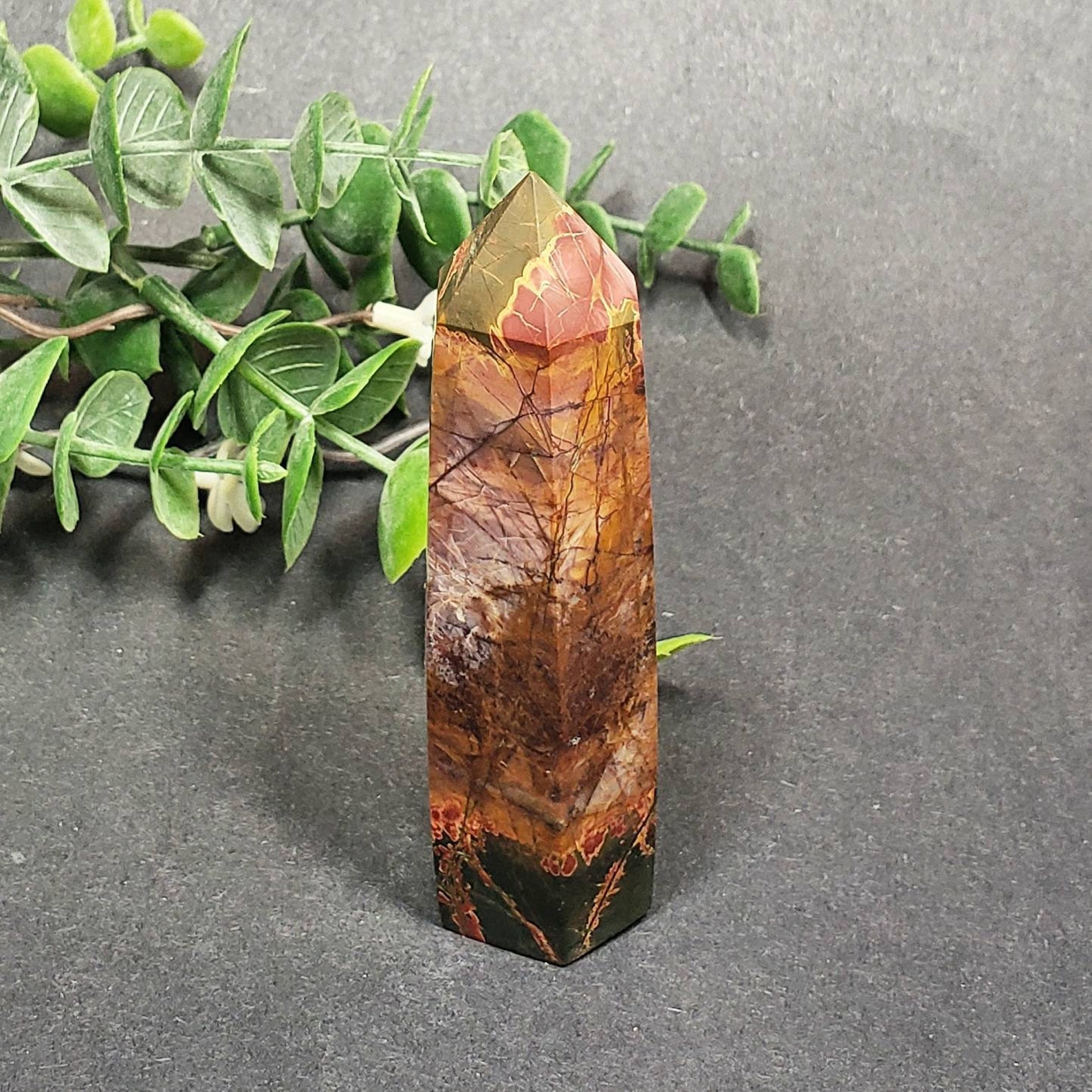 Beautiful 83mm Cherry Creek Jasper Tower Etsy