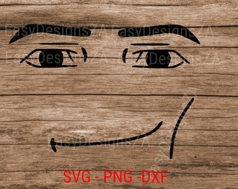 Roblox Man Face SVG file, Digital download, Roblox Man Face Mug, Gamer SVG, SVG files for Cricut, Svg files for mugs, svg files for shirts