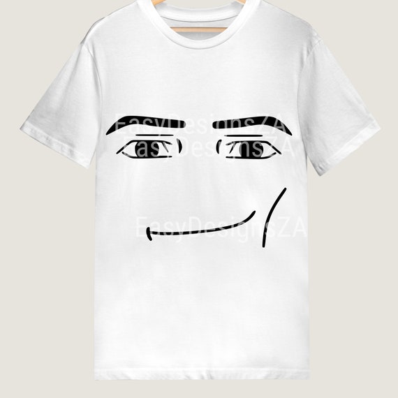 Roblox Man Face | Kids T-Shirt