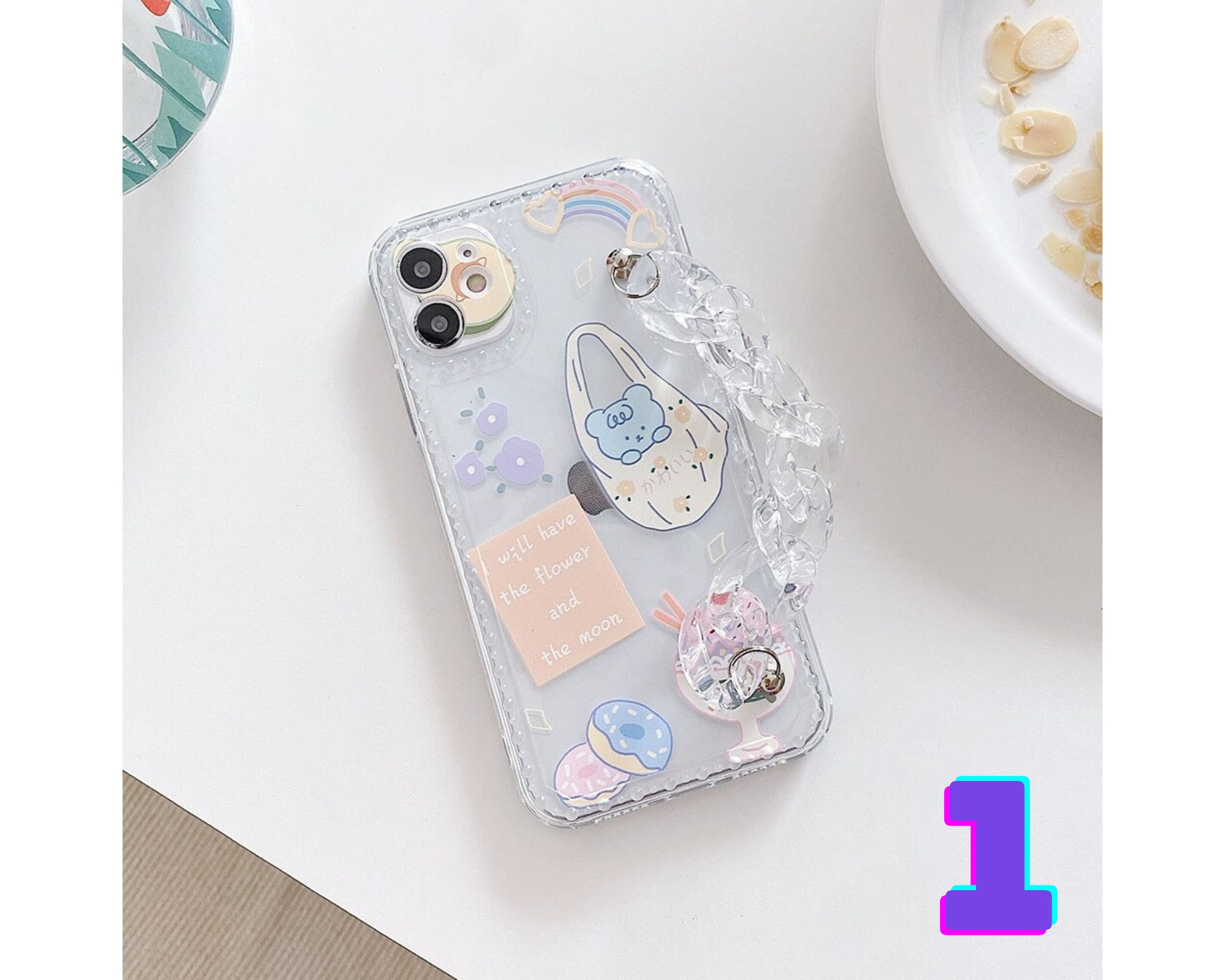 Wrist Chain Case For Iphone 12 Pro Max 7 8 Plus Xr Xs Max Se Etsy
